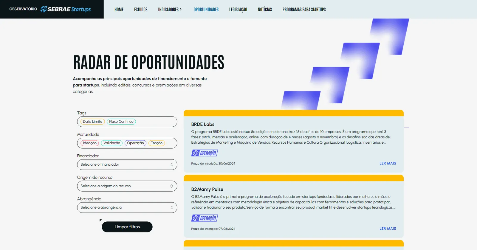 Observatório Sebrae Startups · 4